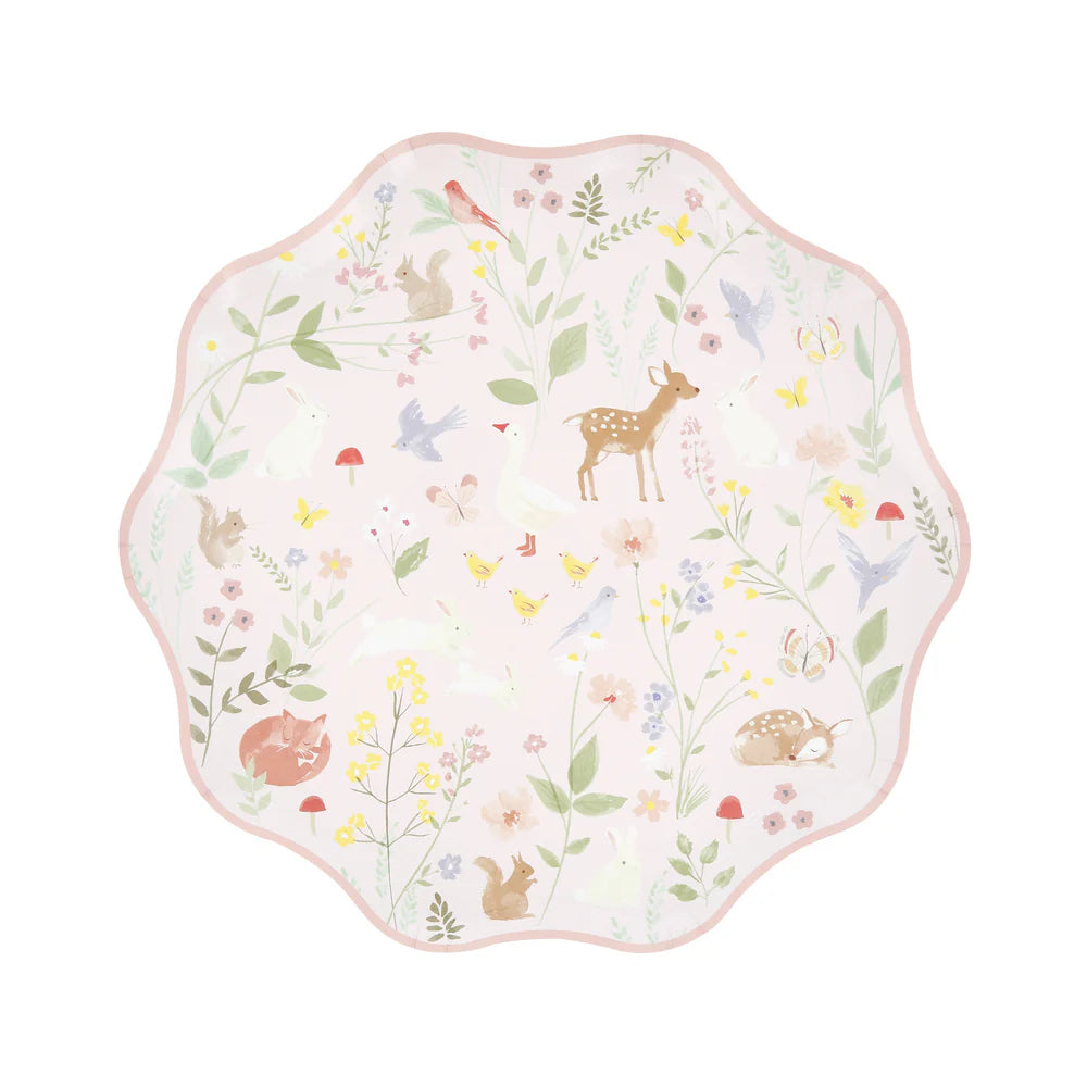 Little Animals Side Plates (x 8)