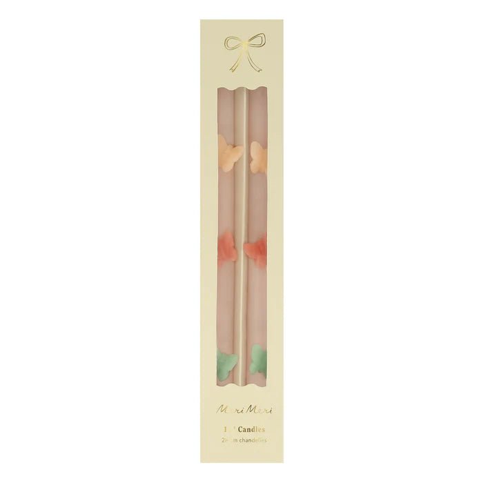 Butterfly Taper Candles (x 2)