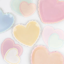 Pastel Heart Small Napkins (x 16)