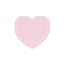 Pastel Heart Small Napkins (x 16)