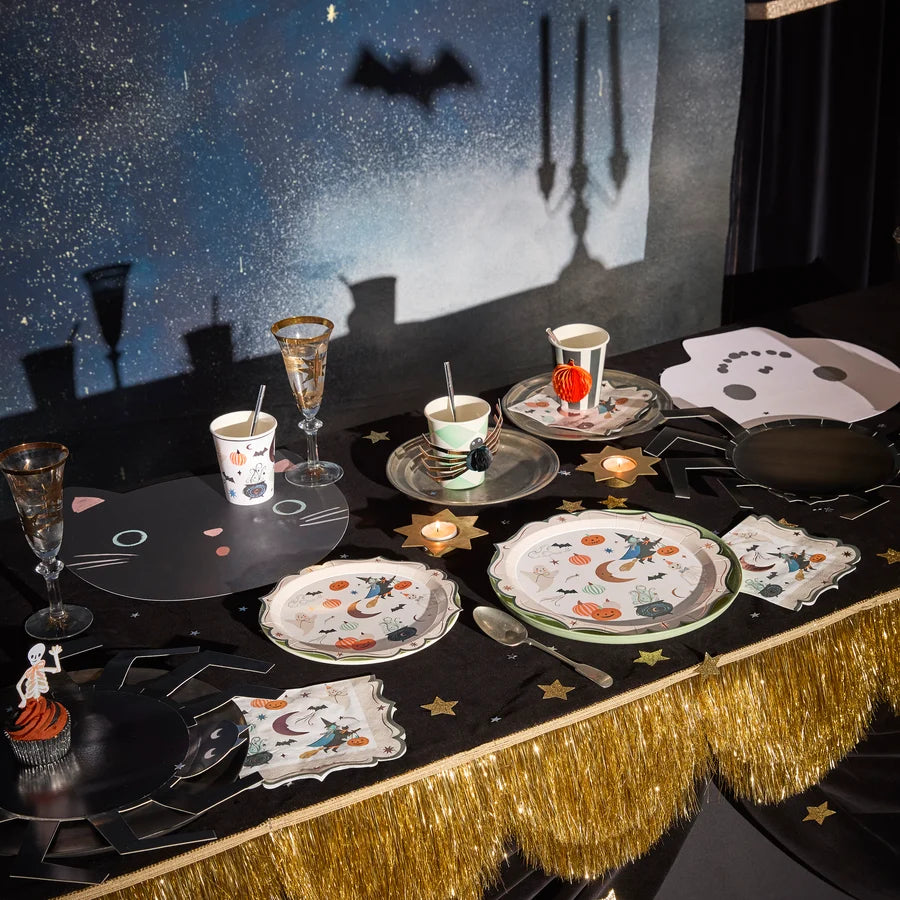 Ornate Edge Halloween Side Plates