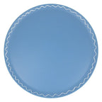 Mixed Set Recycled Plastic Large Plates (x 6)