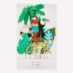 Jungle Jamboree Cake Toppers (x 8)