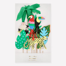 Jungle Jamboree Cake Toppers (x 8)