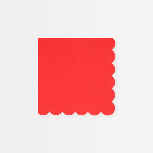 Berry Red Small Napkins