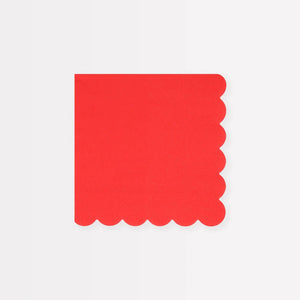 Berry Red Small Napkins