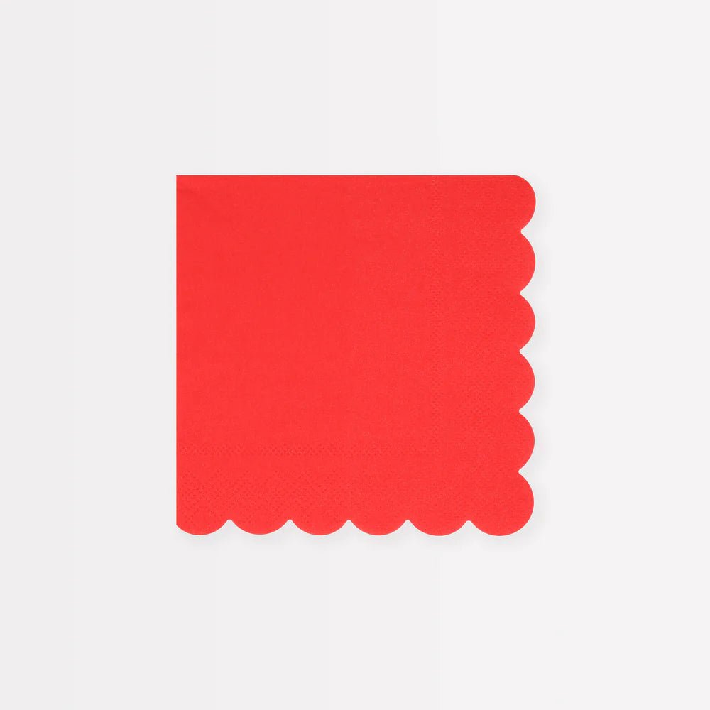 Berry Red Small Napkins