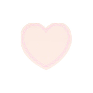 Pastel Heart Small Napkins (x 16)