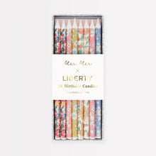 Liberty Mixed Print Party Candles (x 16)