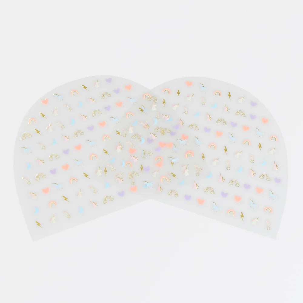 Rainbow Unicorn Nail Stickers (x 200)