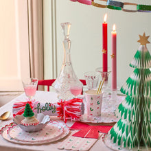 Festive Icon Stripes Side Plates