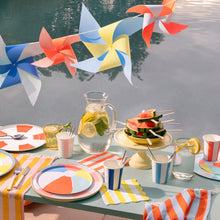 Beach Ball Side Plates (x 8)