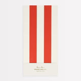 Red Striped Tablecloth
