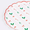 Festive Icon Stripes Side Plates