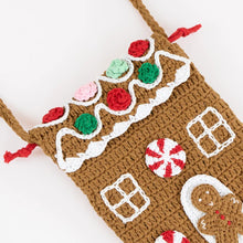 Crochet Gingerbread Canvas Bag