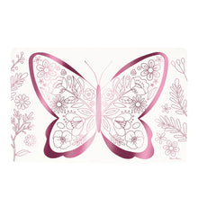 Butterflies & Flowers Coloring Placemats (x 8)