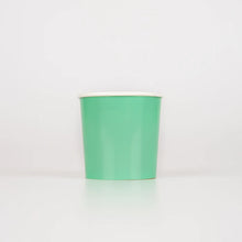 Emerald Green Tumbler Cups (x 8)