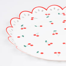 Cherry Pattern Side Plates (x 8)