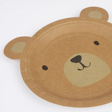 Woodland Bear Plates