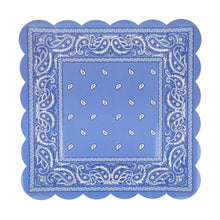 Western Bandana Square Plates (x 8)
