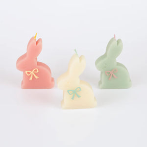 Bunny Candles (x 3)