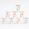 Animal Friends Cups (x 8)