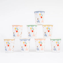 Animal Friends Cups (x 8)