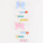 Little Garden Hair Clips (x 8)