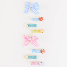 Little Garden Hair Clips (x 8)