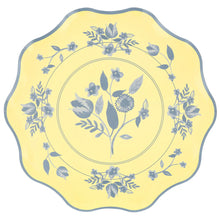 Vintage Botanical Dinner Plates