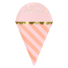 Ice Cream With Sprinkles Plates (x 8)