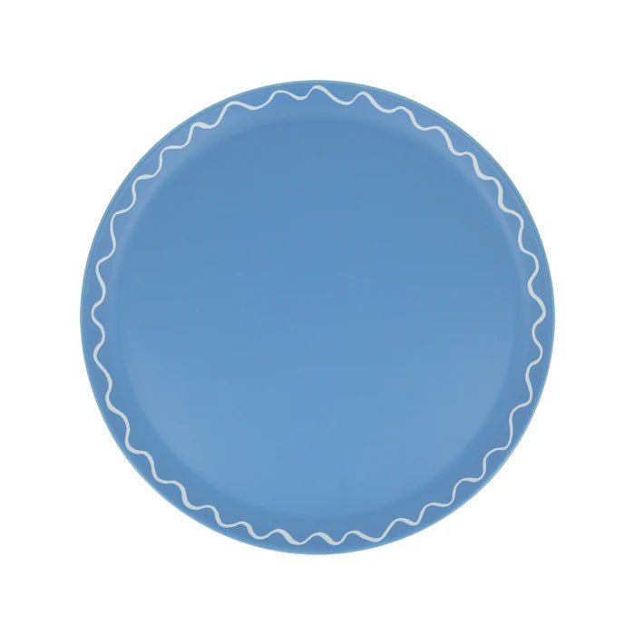 Mixed Set Recycled Plastic Small Plates (x 6)