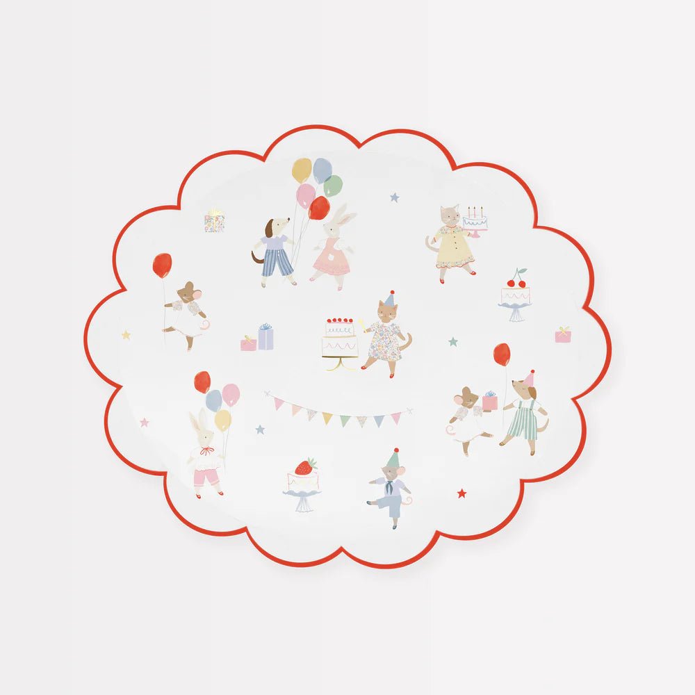 Animal Friends Side Plates (x 8)