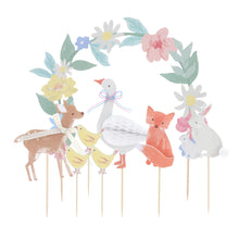 Little Animals Cake Toppers (x 8)