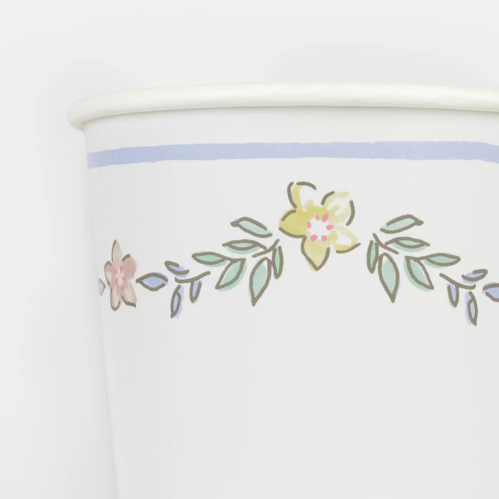 Chintz Border Cups