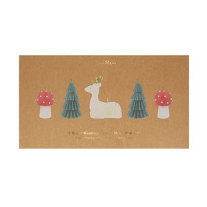 Winter Woodland Candles