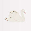 Swan Shaped Napkins (x 16)