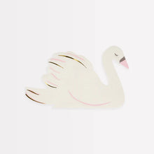 Swan Shaped Napkins (x 16)