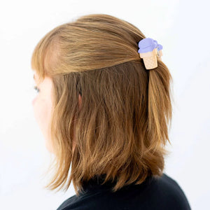 Mini Ice Cream Hair Claw Clip