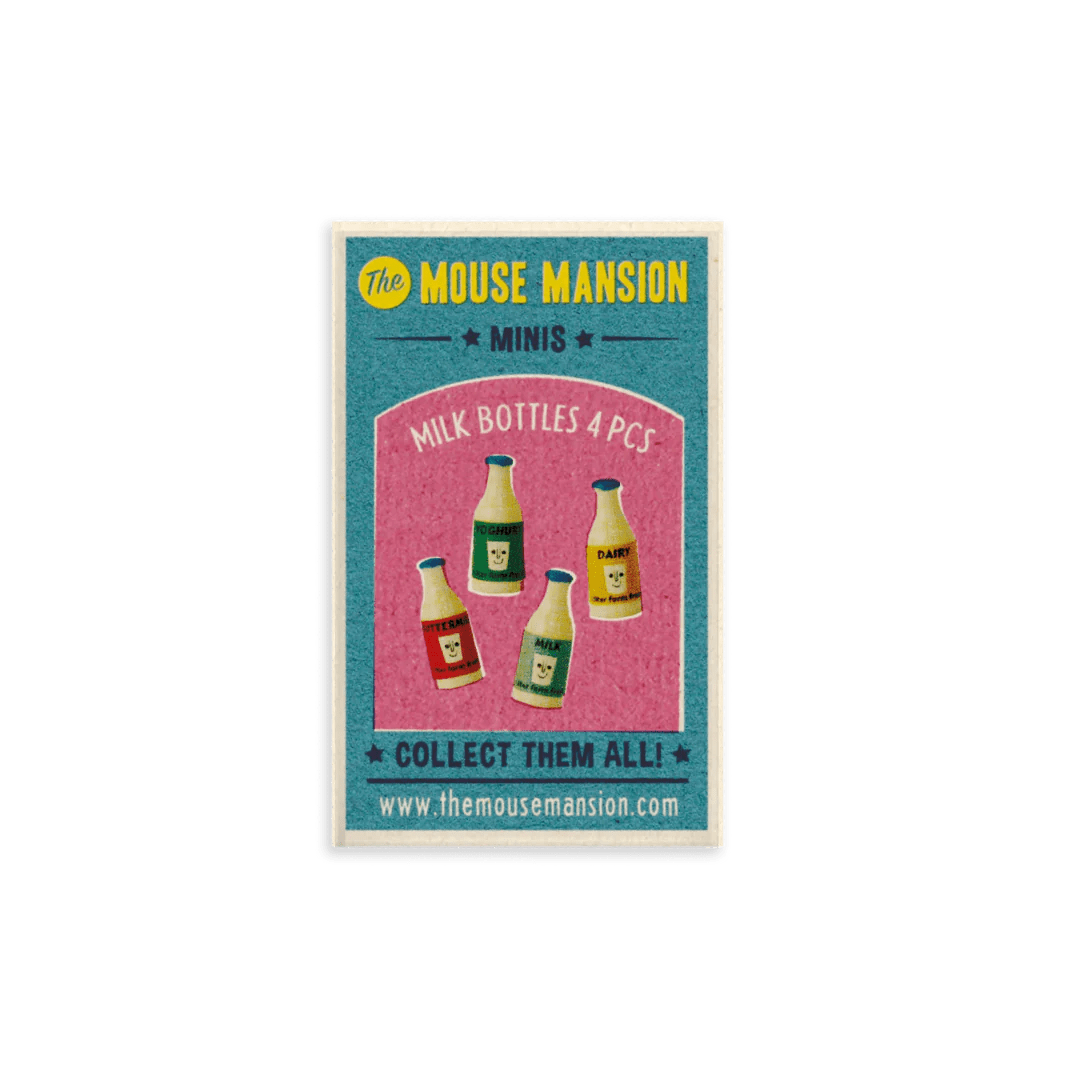Minis- Milk Bottles (3 PCS)