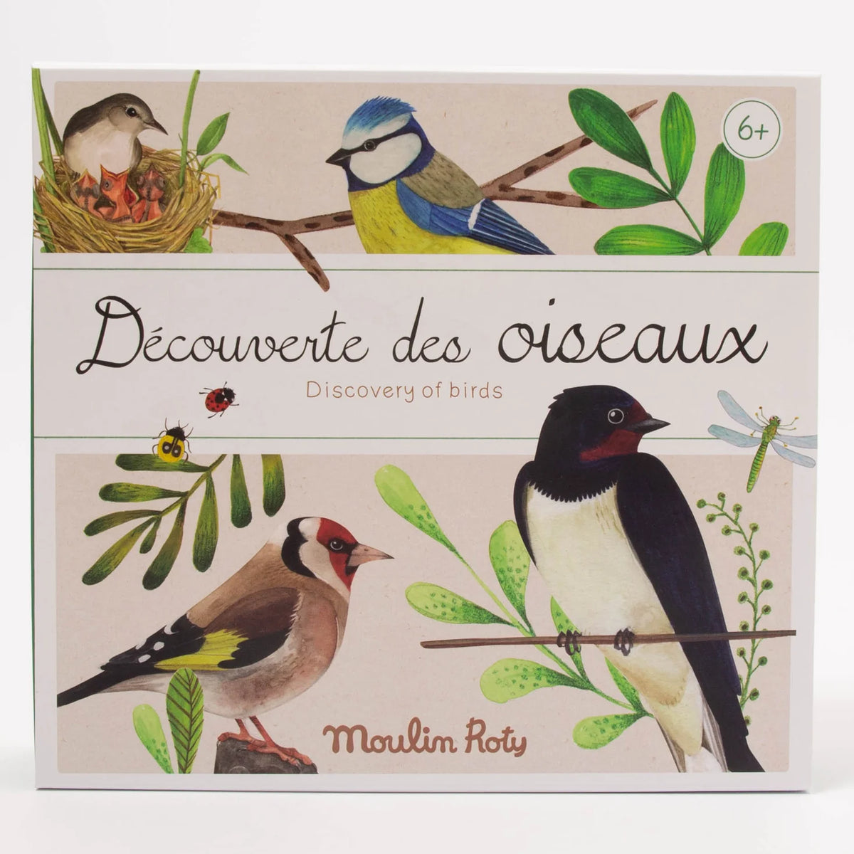Caja Descubre los Pájaros El Jardín