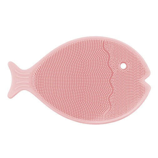 Silicone Mini Fish Scrub  3 Colours