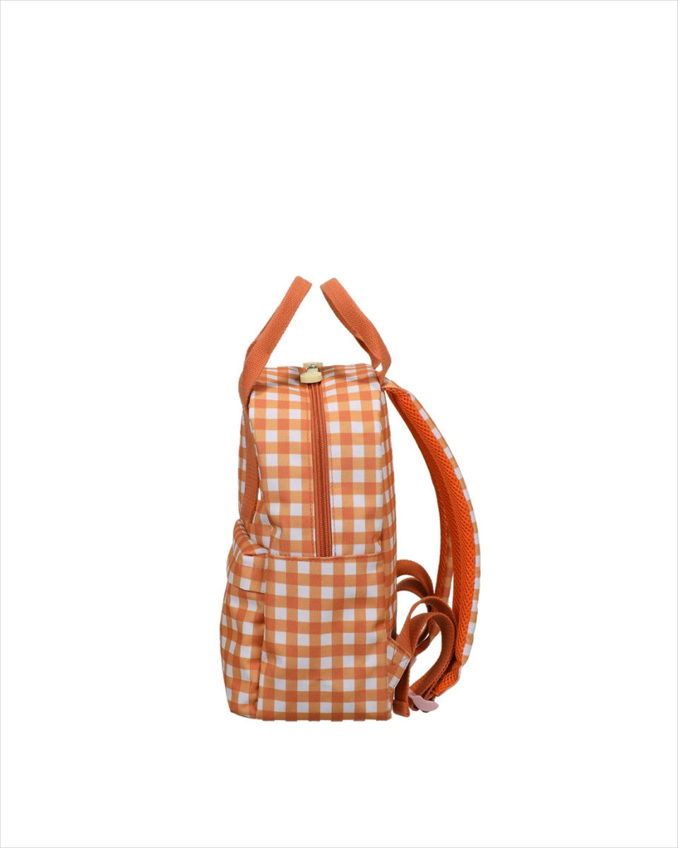 Ole Backpack Small - Gingham - Canyon