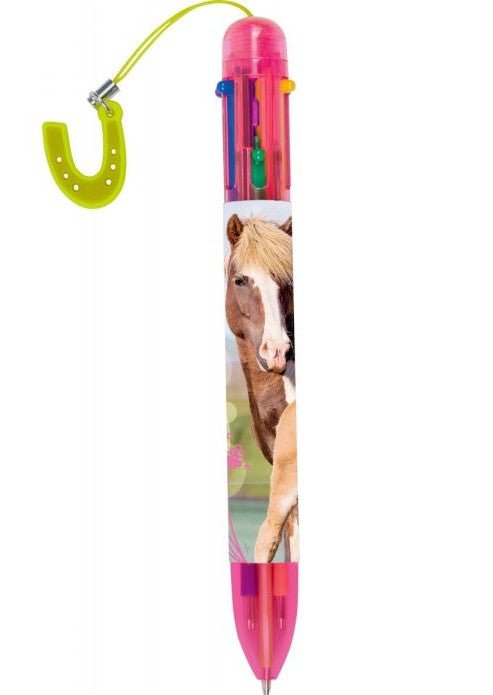 6-colour pen  Horse Friends