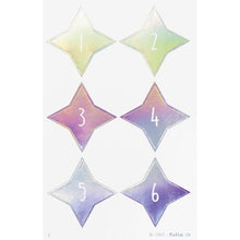 Advent calendar stickers Jolly Mix