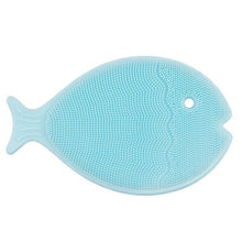 Silicone Mini Fish Scrub  3 Colours