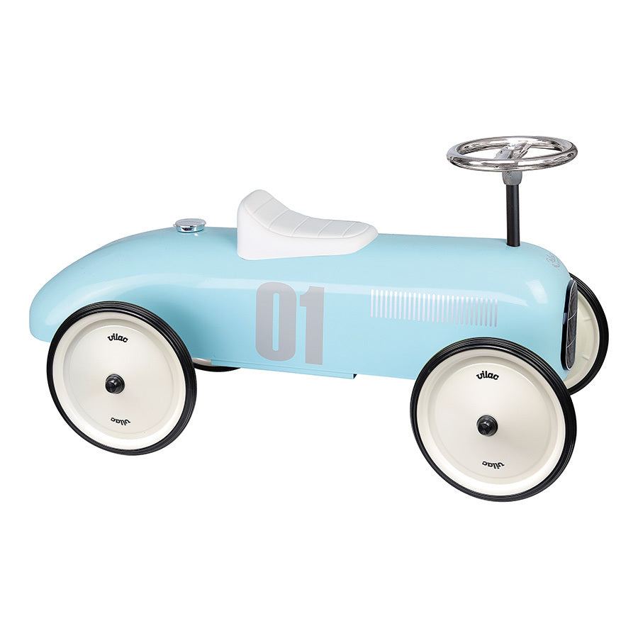 Light Blue Vintage Car