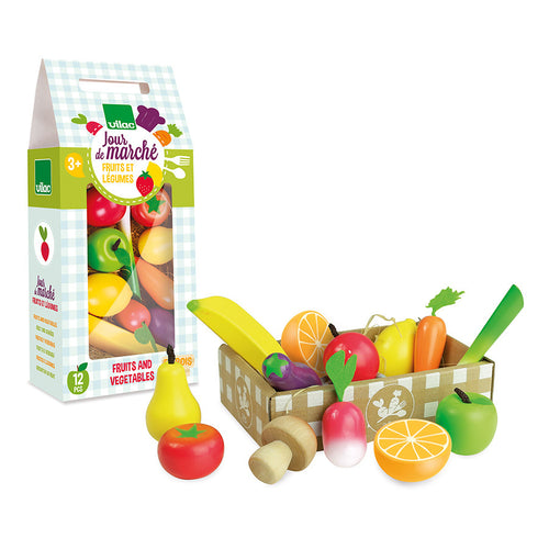 Fruits and vegetables set