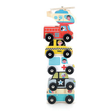 Truck and Trailer with Vehicules Stacking Game
