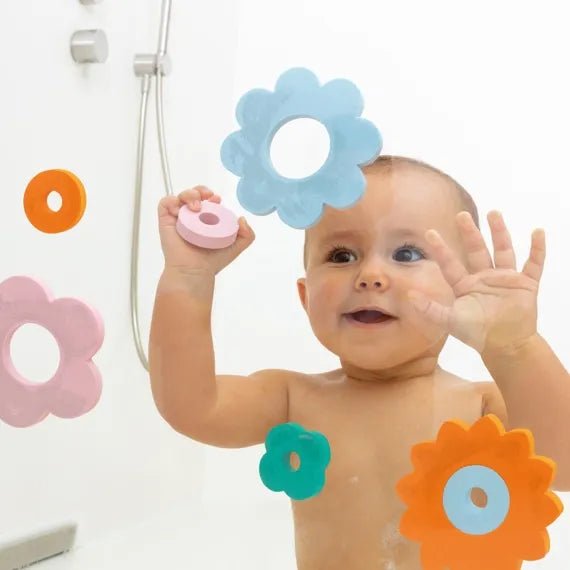 Bath puzzle - Flower Power